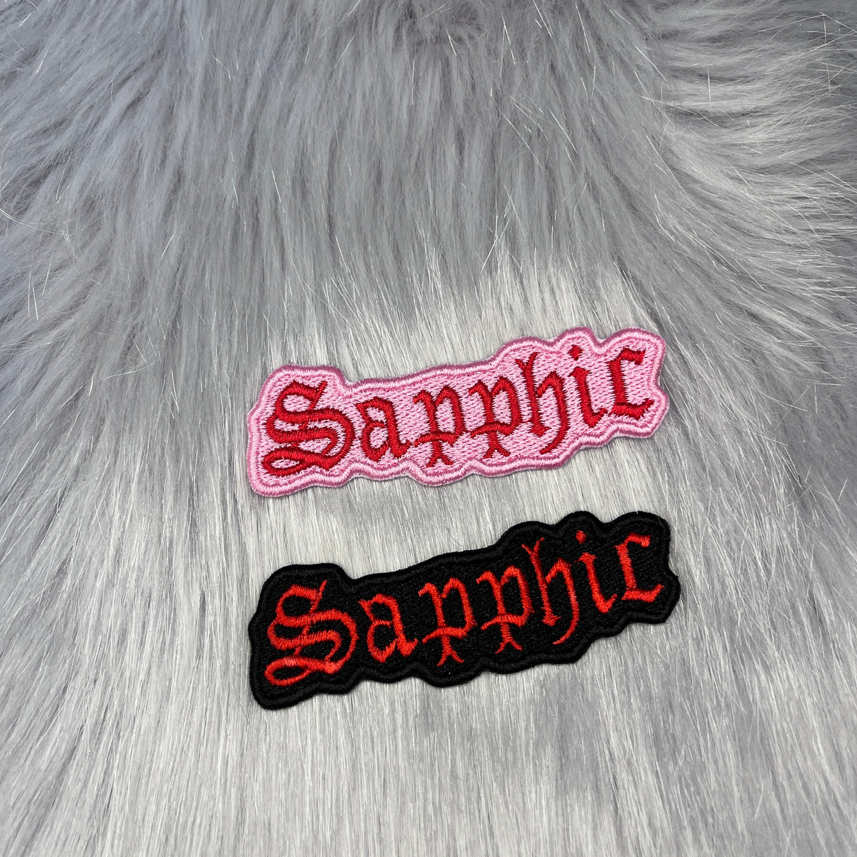 Sapphic Embroidered Patch