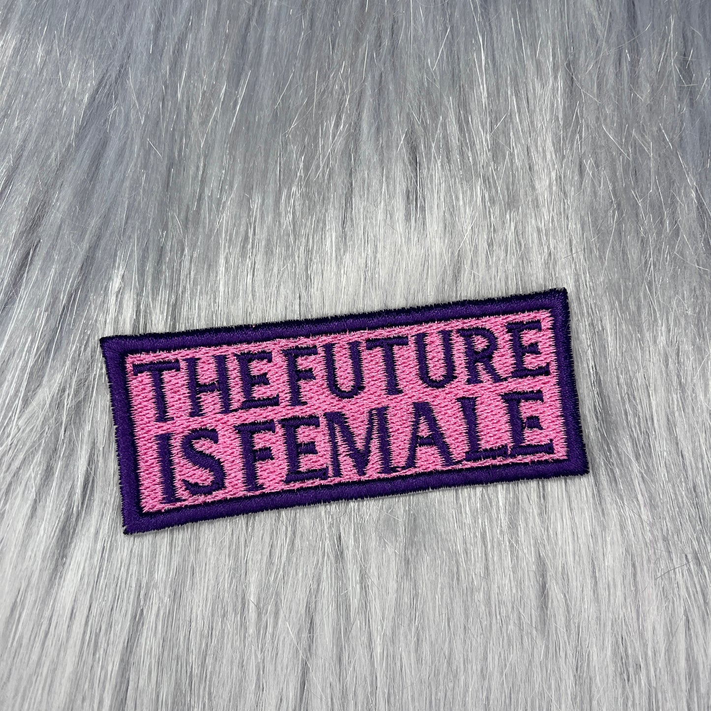 The Future is Female Embroidered Patch