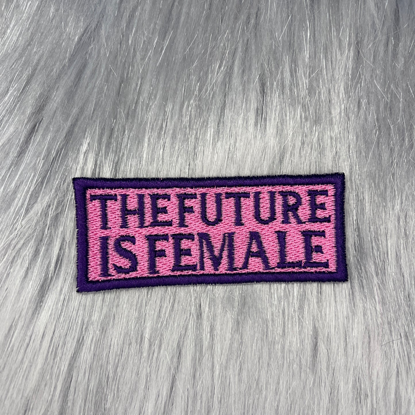 The Future is Female Embroidered Patch