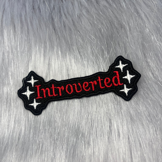 Introverted Embroidered Patch