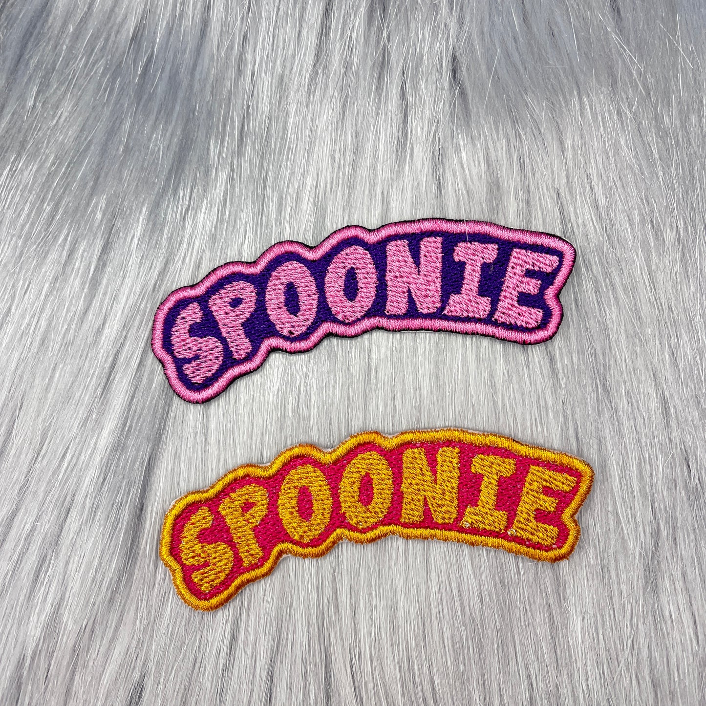 Spoonie Embroidered Patch