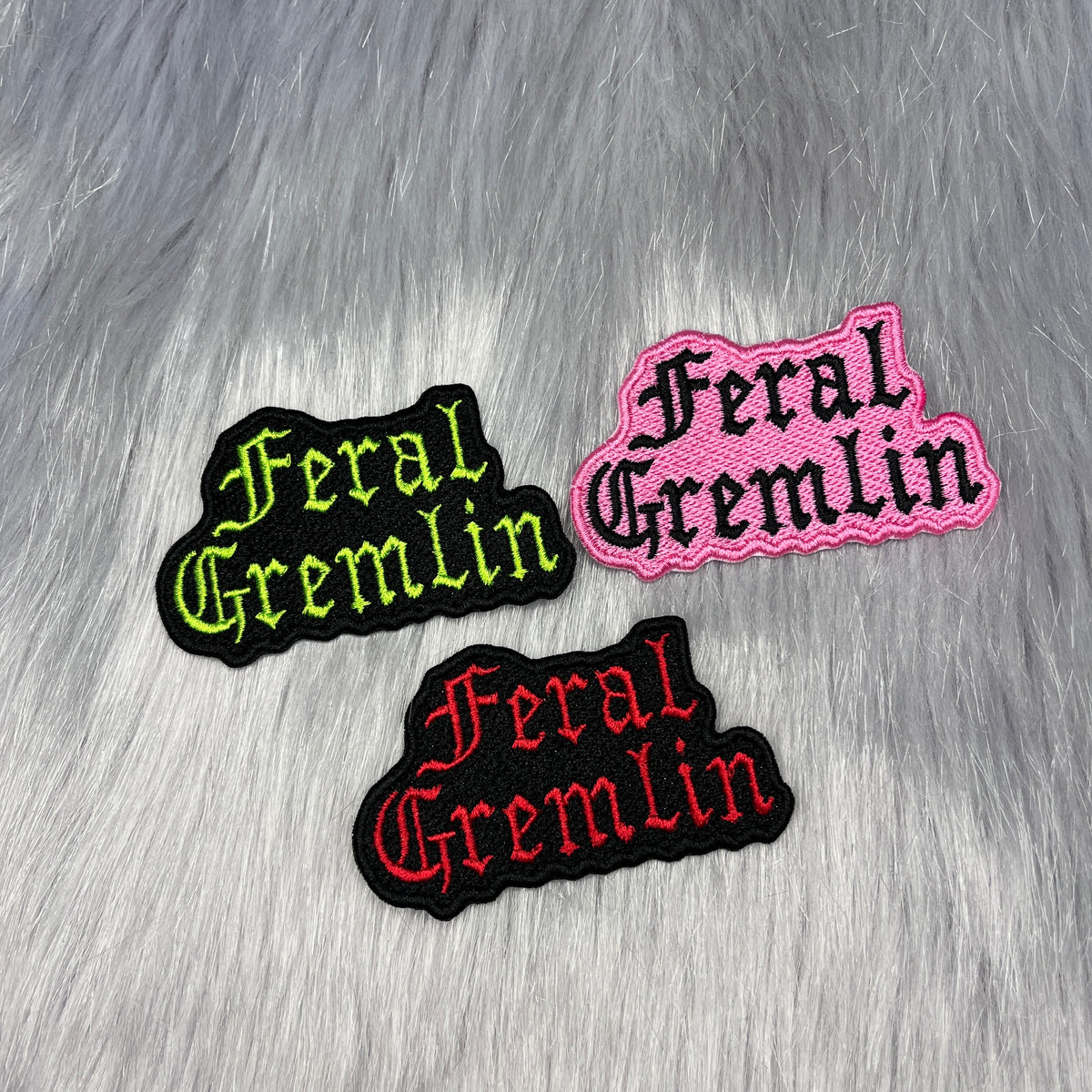 Feral Gremlin Embroidered Patch