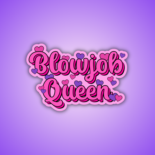 Blowjob Queen Sticker