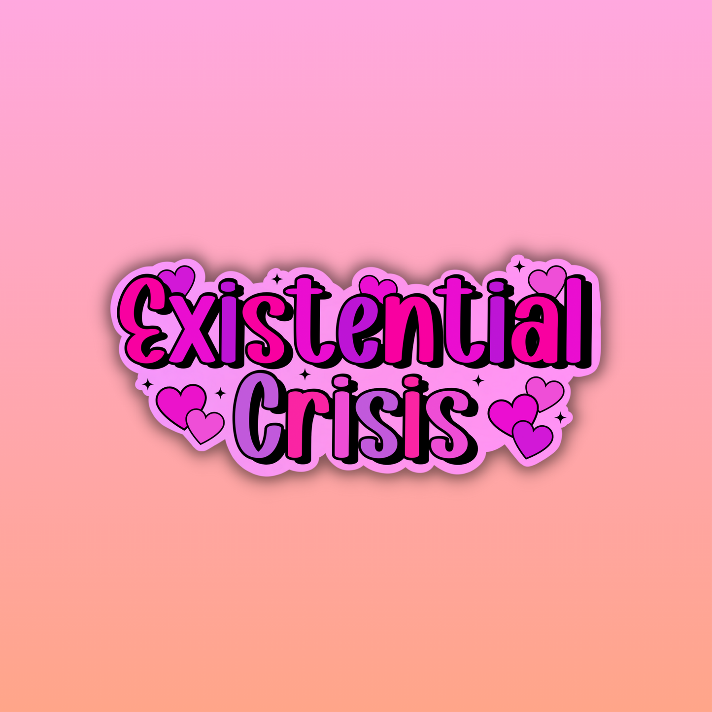 Existential Crisis Sticker