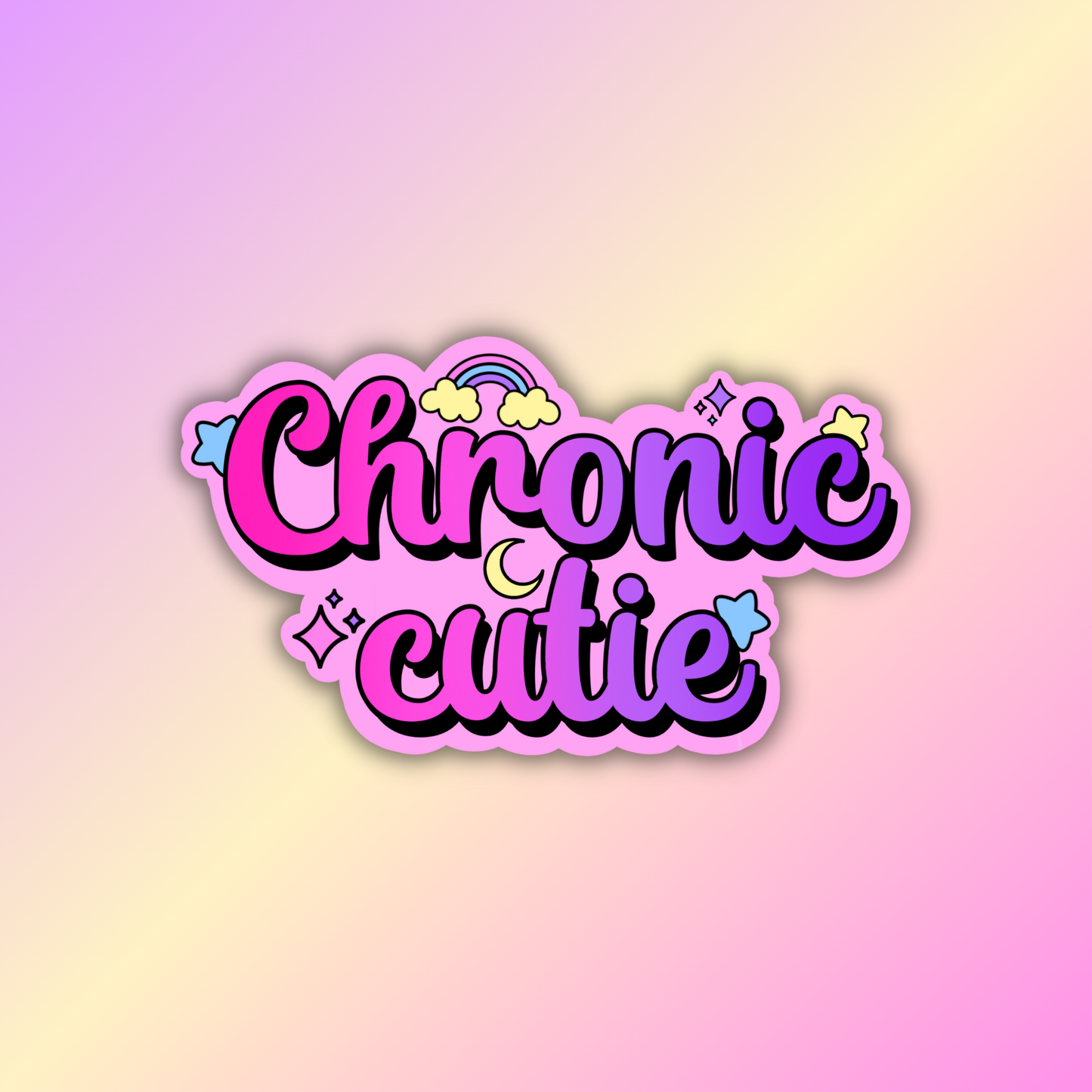 Chronic Cutie Sticker