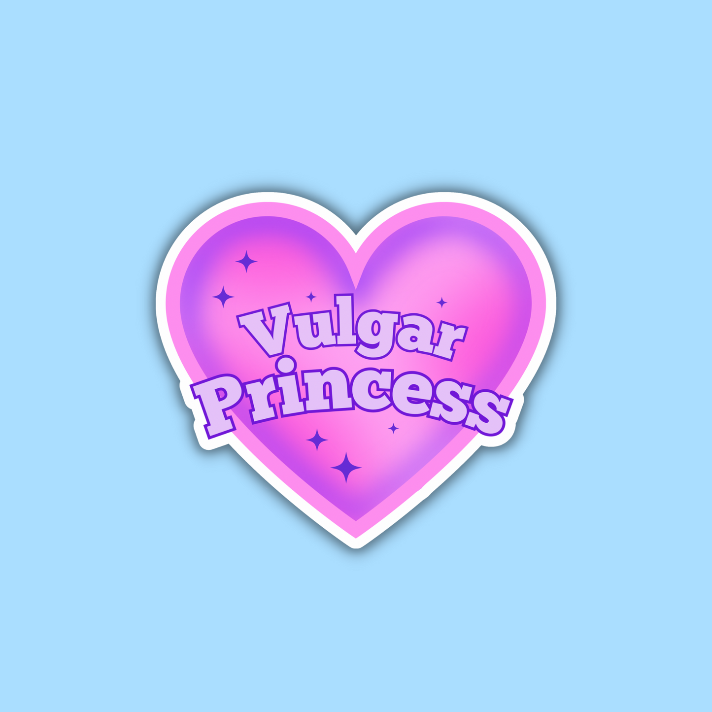 Vulgar Princess Sticker