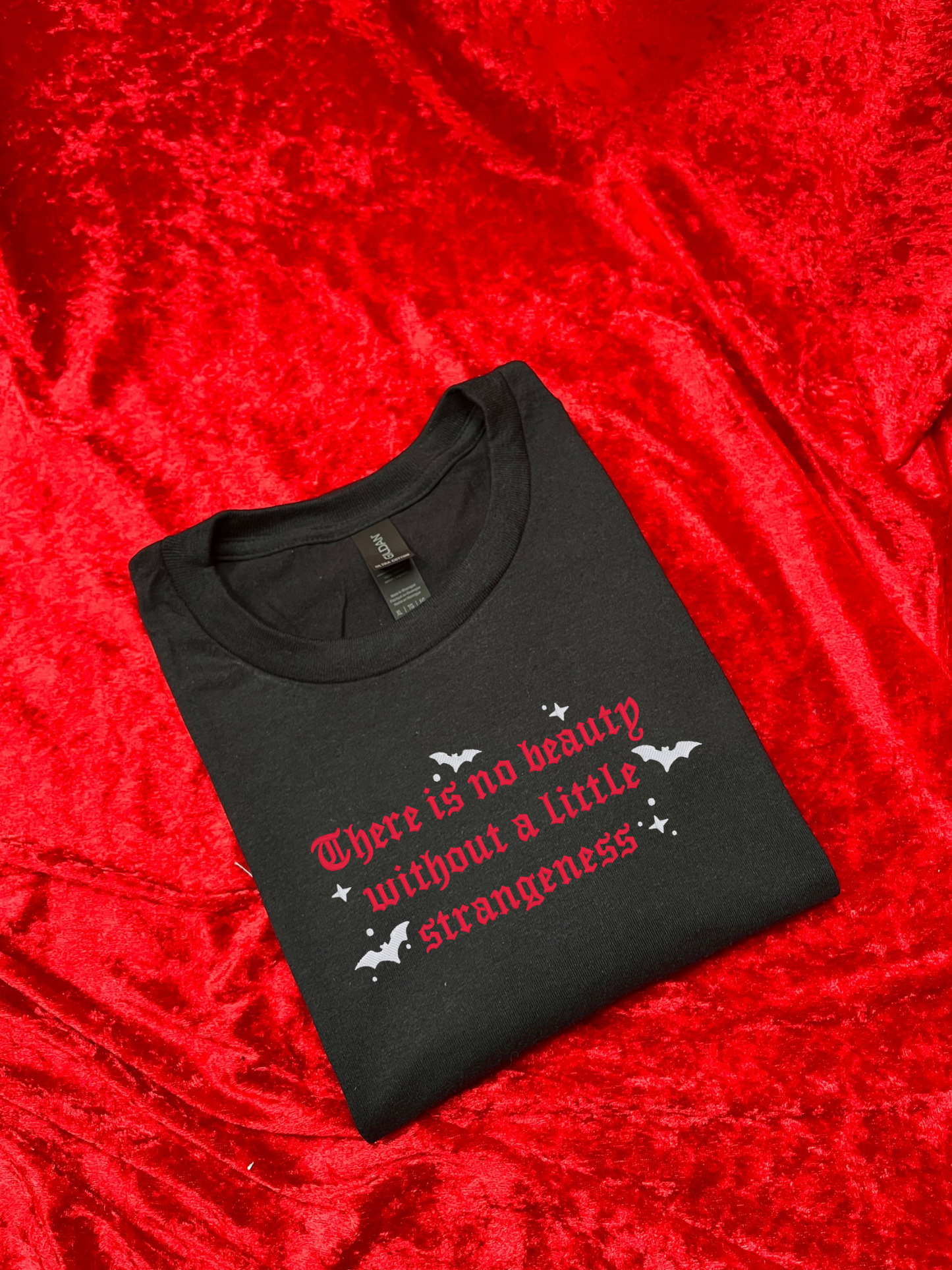 Strangeness Embroidered Sweatshirt / T-Shirt