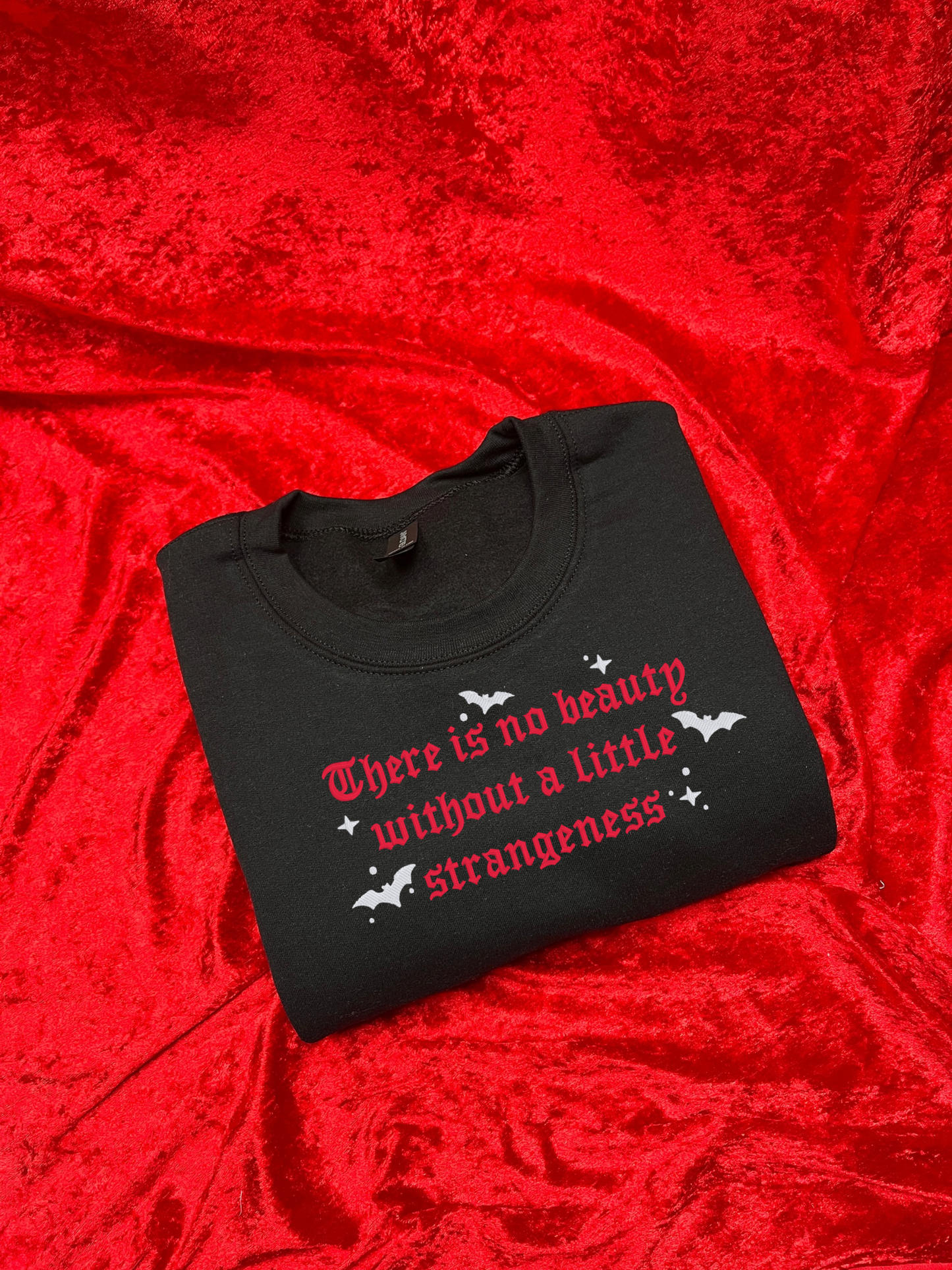 Strangeness Embroidered Sweatshirt / T-Shirt