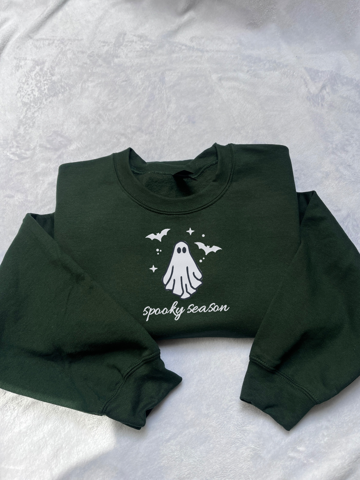 Spooky Season Embroidered Sweatshirt / T-Shirt