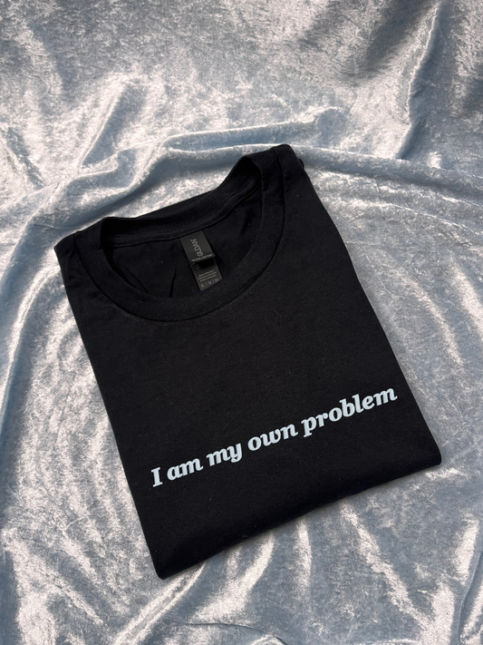Problem Embroidered Sweatshirt/ T-Shirt