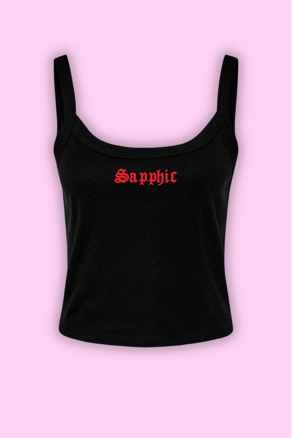 Sapphic Spaghetti Strap Tank Top