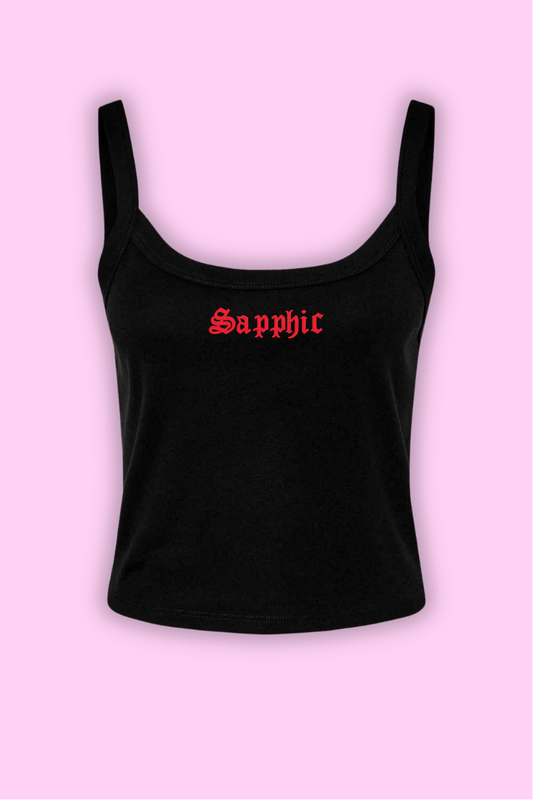 Sapphic Spaghetti Strap Tank Top