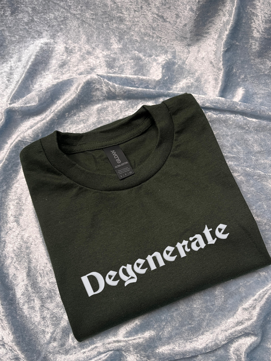 Degenerate Embroidered T-Shirt